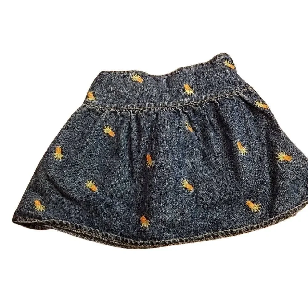 Gymboree pineapple skirt 4T